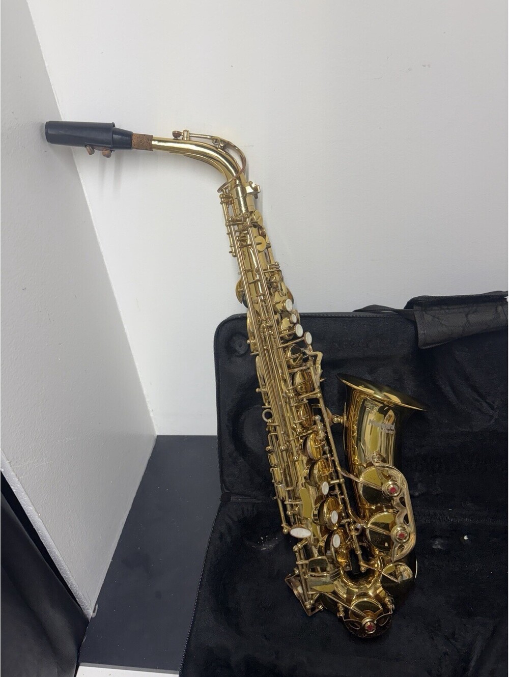 Mendini by Cecilio Alto Saxophone w/ Case, Strap,Chromatic Tuner Metronome - Picture 3 of 15